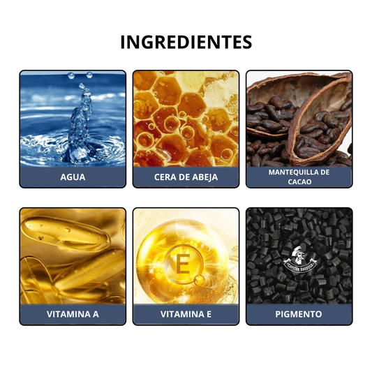 Rellenador Instantáneo de Barba Capitán Barbosa