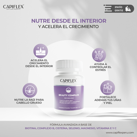 Multivitamínico Capiflex Beauty Complex – 30 Cápsulas