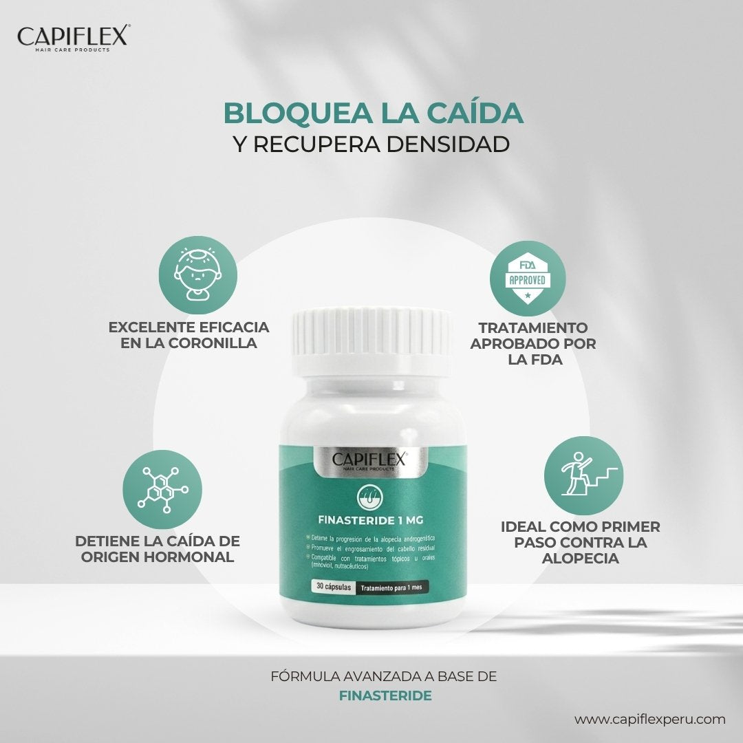 Finasteride 1 mg Capiflex – 30 Cápsulas
