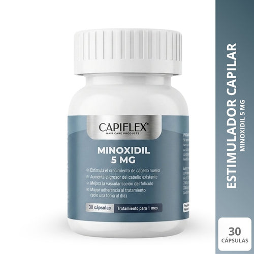 Minoxidil 5 mg Capiflex – 30 Cápsulas