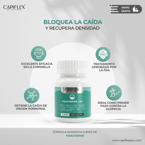 Finasteride 1 mg Capiflex – 30 Cápsulas