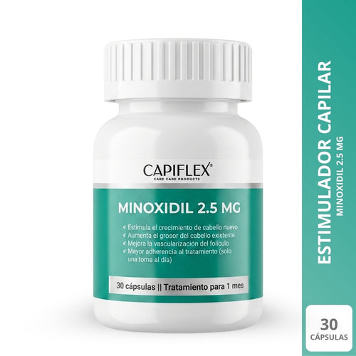 Minoxidil 2.5 mg Capiflex – 30 Cápsulas