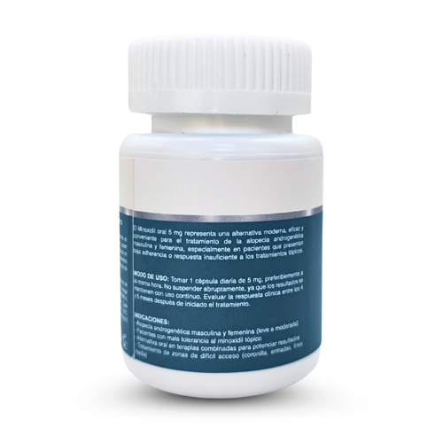 Minoxidil 5 mg Capiflex – 30 Cápsulas