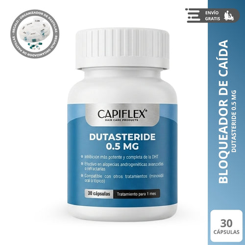 Dutasteride 0.5 mg Capiflex – 30 Cápsulas