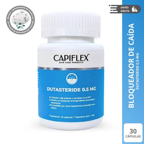 Dutasteride 0.5 mg Capiflex – 30 Cápsulas