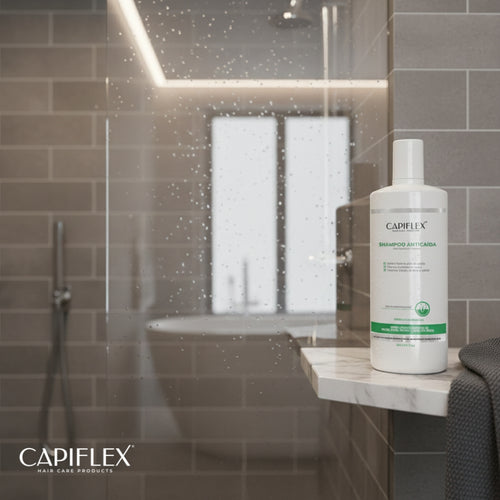 Shampoo Dermatológico Anticaída Capiflex | Fórmula Avanzada con Minoxidil y Biotina (250ml)