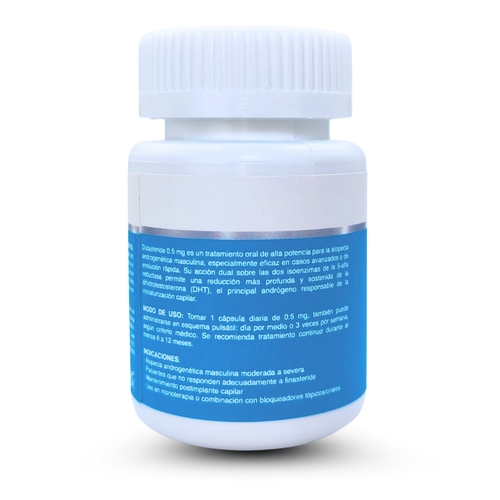 Dutasteride 0.5 mg Capiflex – 30 Cápsulas