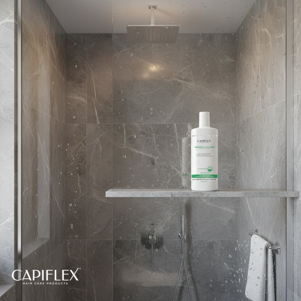 Shampoo Dermatológico Anticaída Capiflex | Fórmula Avanzada con Minoxidil y Biotina (250ml)