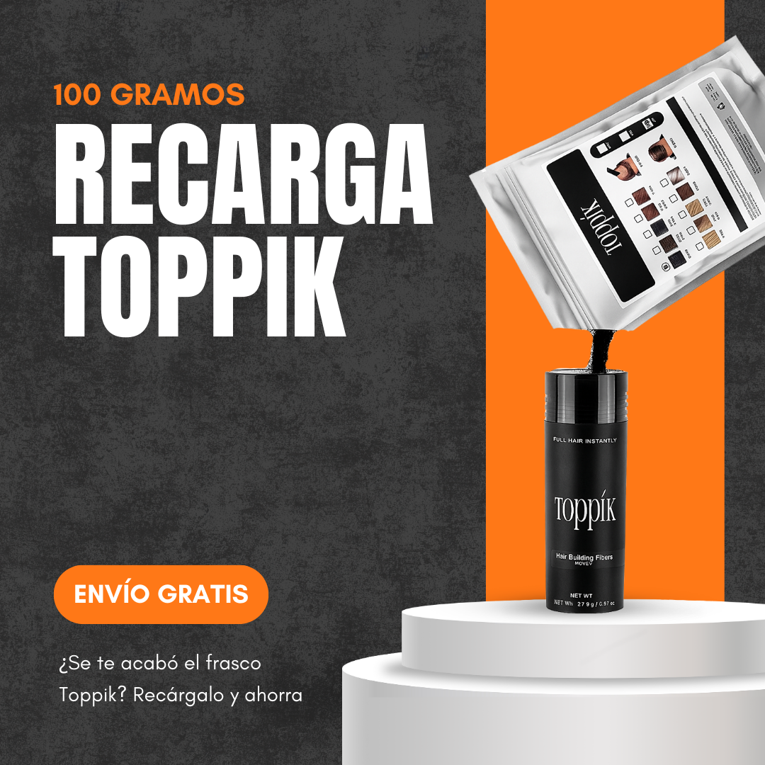 Recarga Fibra Capilar Toppik 100 gr.