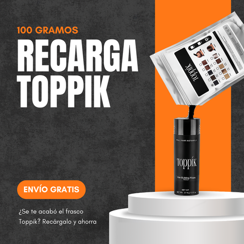 Recarga Fibra Capilar Toppik 100 gr.