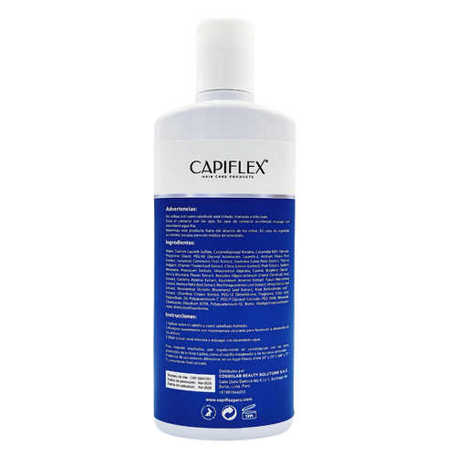 Shampoo Anticaída y Anticaspa Capiflex Dual Balance