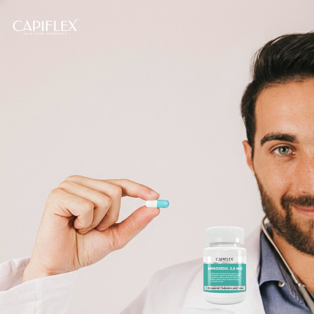 Minoxidil 2.5 mg Capiflex – 30 Cápsulas