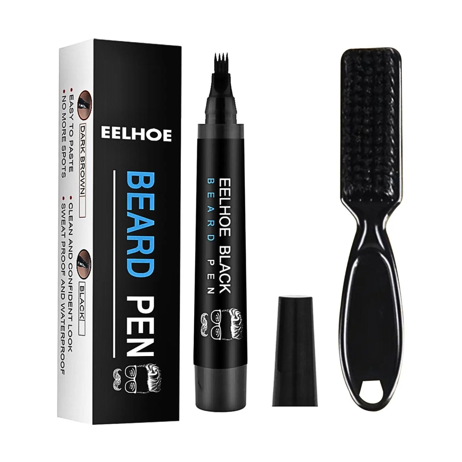 Beard Pen EELHOE Black (Lapiz para barba)