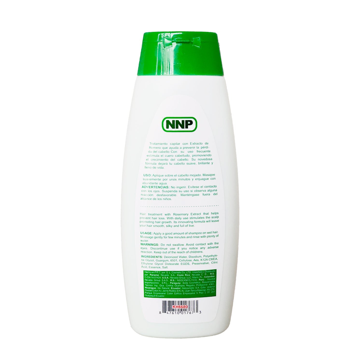 Shampoo 420 ml + Acondicionador 200 ml - Romero Crecepelo Nevada