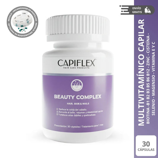 Multivitamínico Capiflex Beauty Complex – 30 Cápsulas