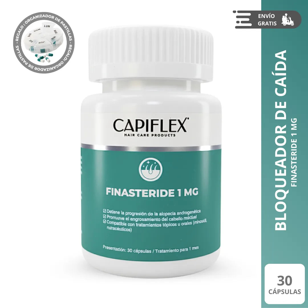 Finasteride 1 mg Capiflex – 30 Cápsulas