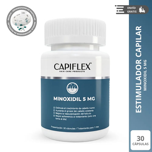 Minoxidil 5 mg Capiflex – 30 Cápsulas