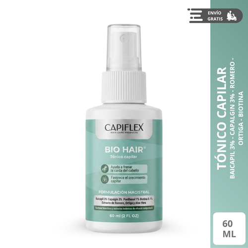 Tónico Capilar Fortificante Capiflex Bio Hair 60 ml