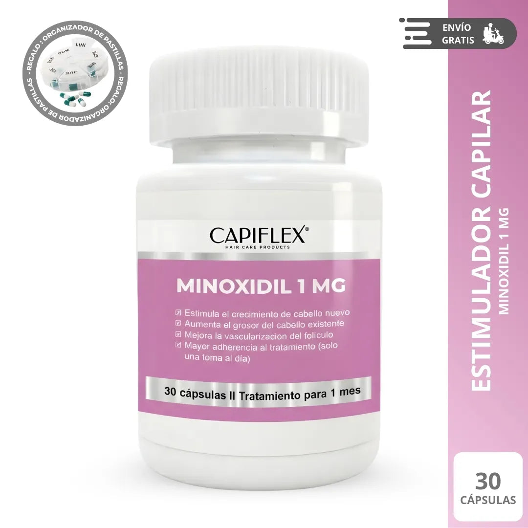 Minoxidil 1 mg Capiflex – 30 Cápsulas