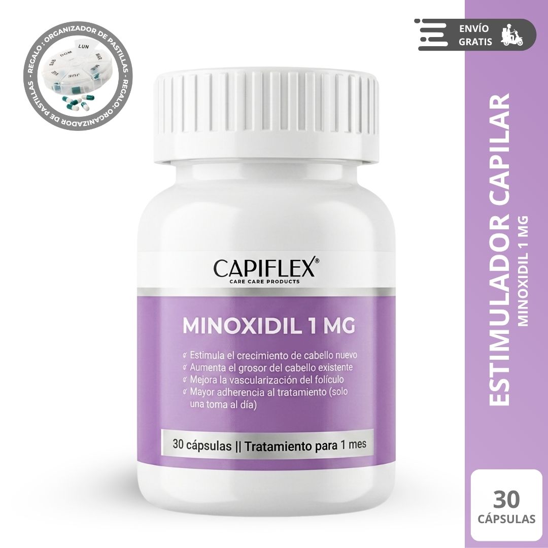 Minoxidil 1 mg Capiflex – 30 Cápsulas