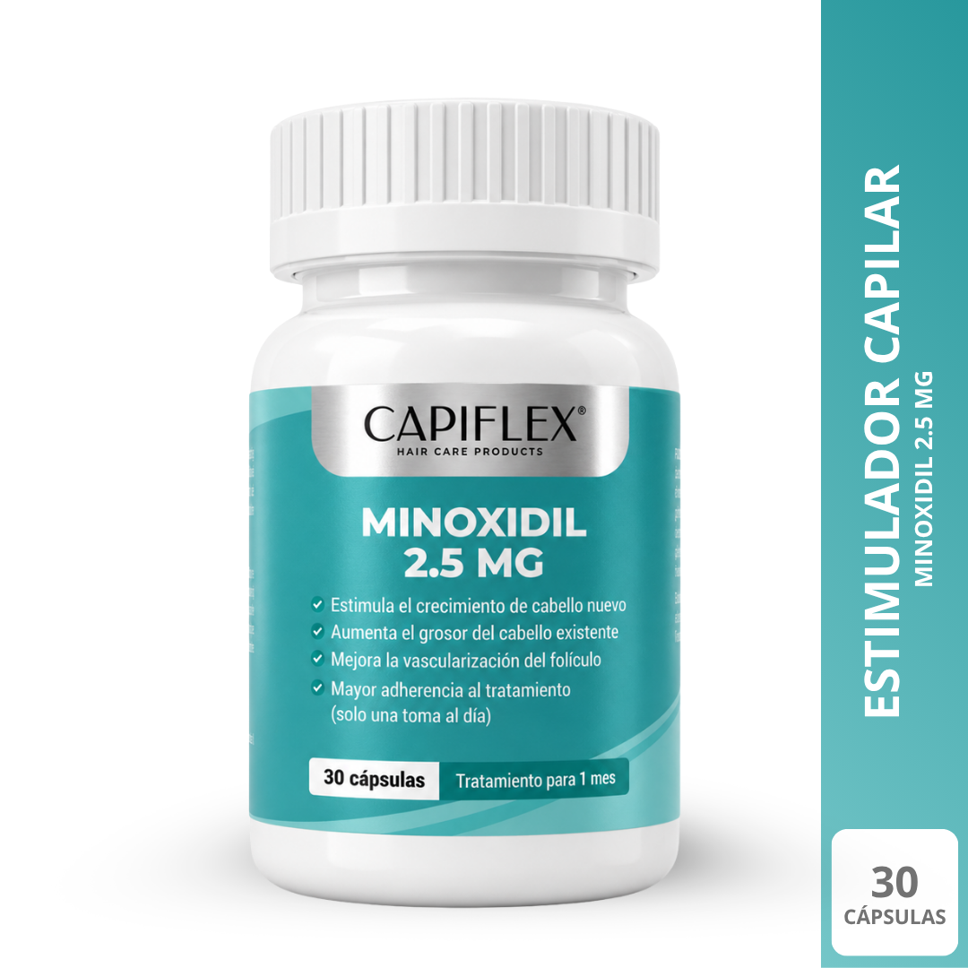 Minoxidil 2.5 mg Capiflex – 30 Cápsulas