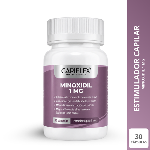 Minoxidil 1 mg Capiflex – 30 Cápsulas