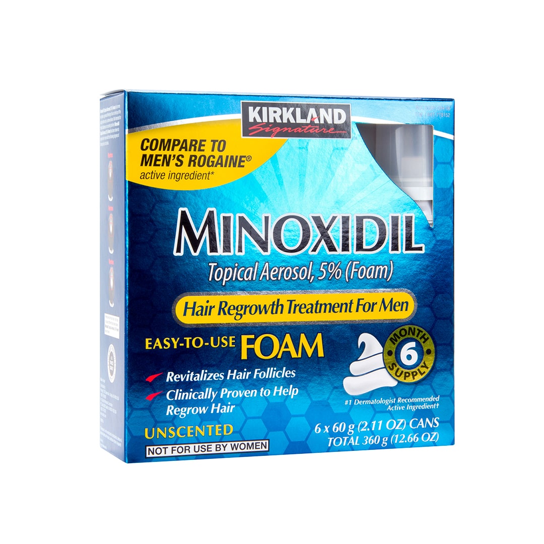 Minoxidil Kirkland 5% Espuma